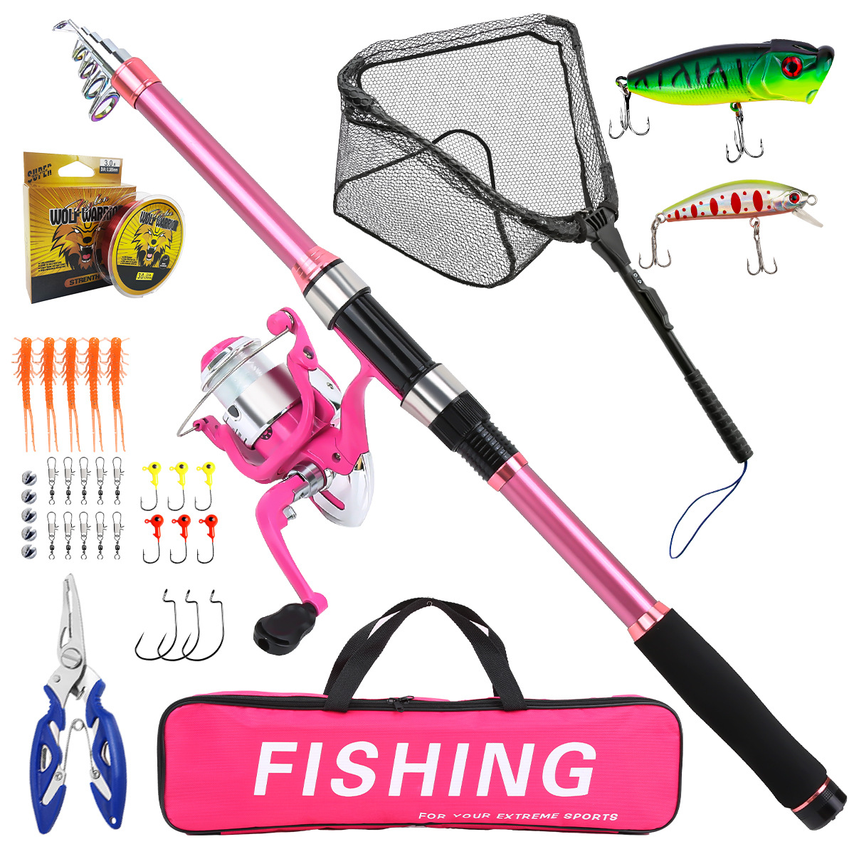 Fishing Rod Combo - Set Peralatan Pancing Lengkap Dengan Joran