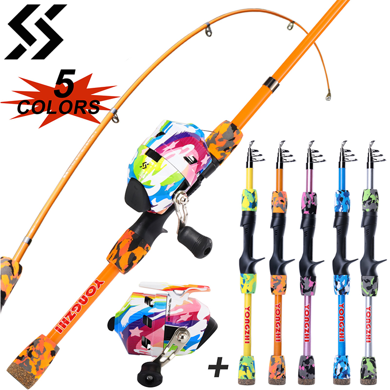 Fishing Rod Combo - Sougayilang tongkat pancing teleskopik anak-anak, tiang