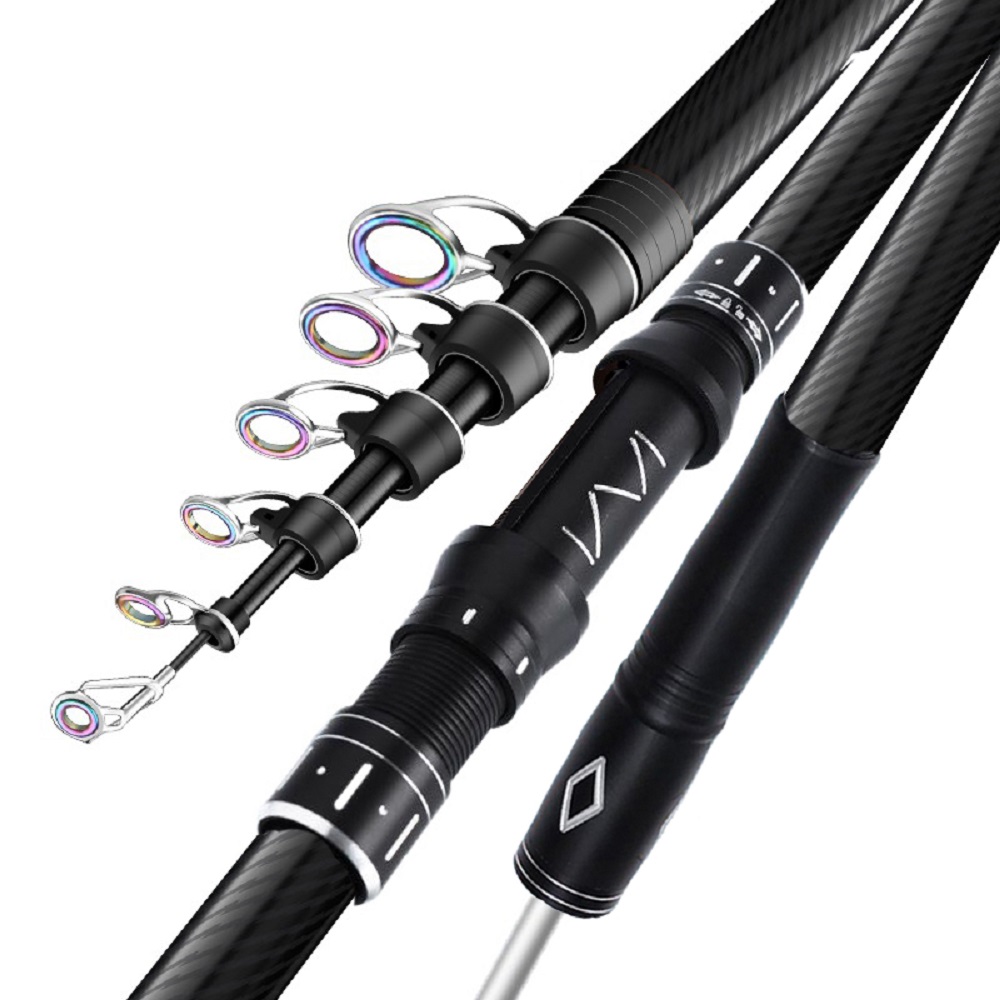 Fishing Rod Surf - Joran Teleskopik Surfing 2.1-4.5M, Joran Pancing