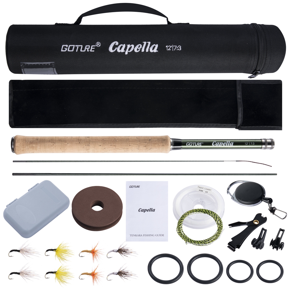 Fishing Rod Combo - Goture Set joran pancing Tenkara, tongkat
