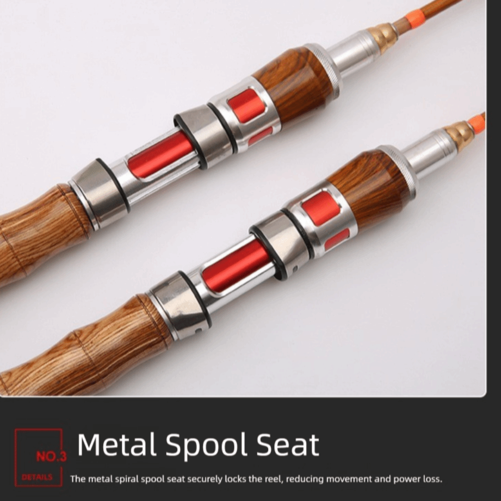 Joran Pancing Putar 4 Bagian K - Fishing Rod Carbon Fiber ulasan dan harga