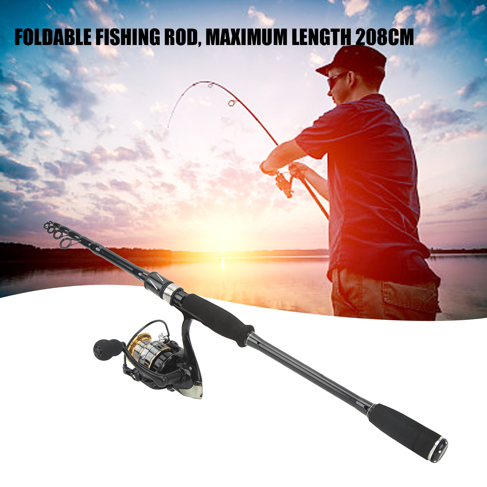 Set Kombo Joran dan Reel Panci - Fishing Rod Combo ulasan dan harga