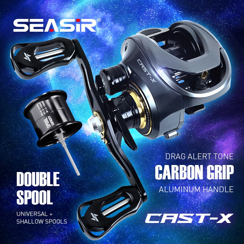 SEASIR Cast-X gulungan pancing - Kastking Reel Zephyr ulasan dan harga