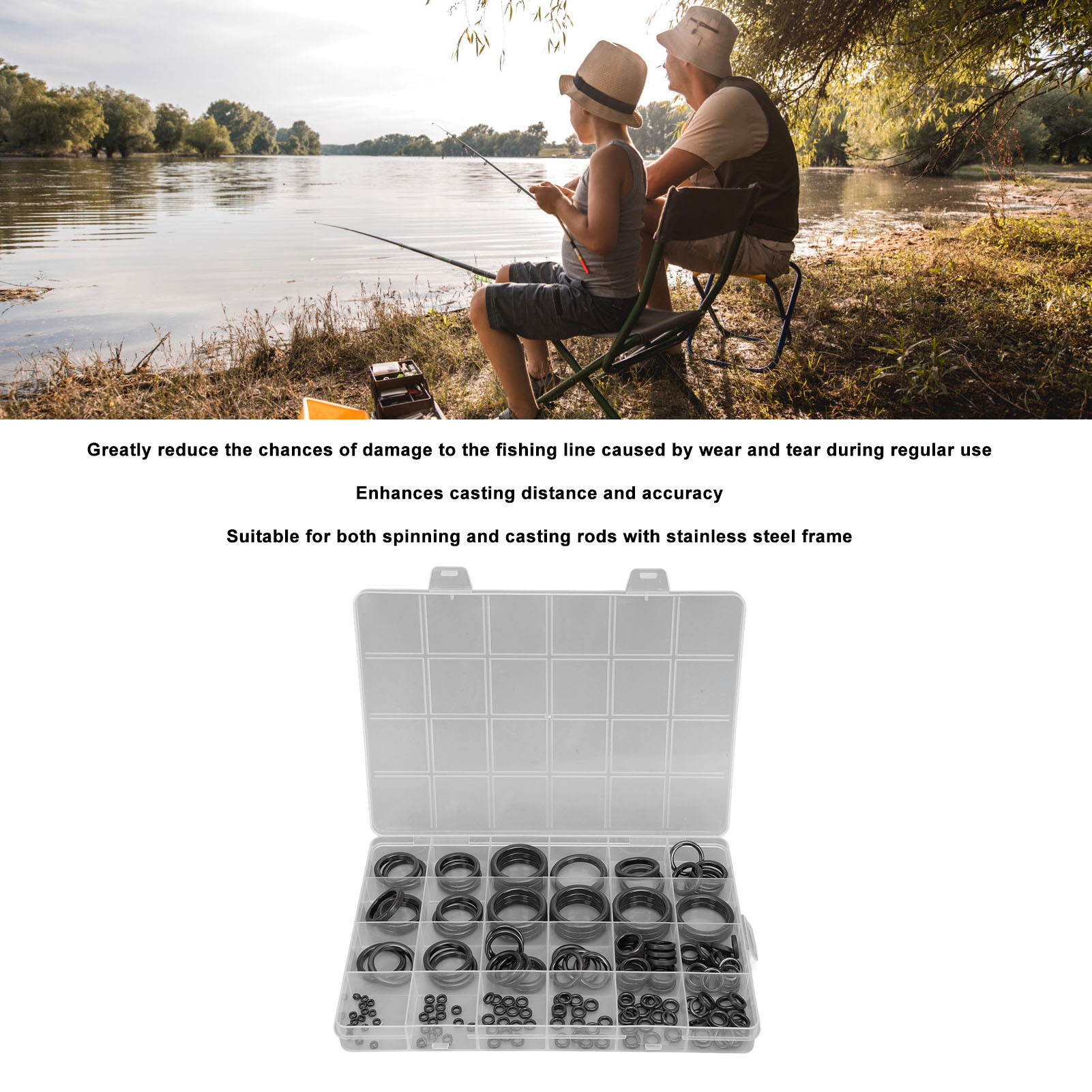 Kit Perbaikan Panduan Joran Pa - Fishing Rod Casting ulasan dan harga