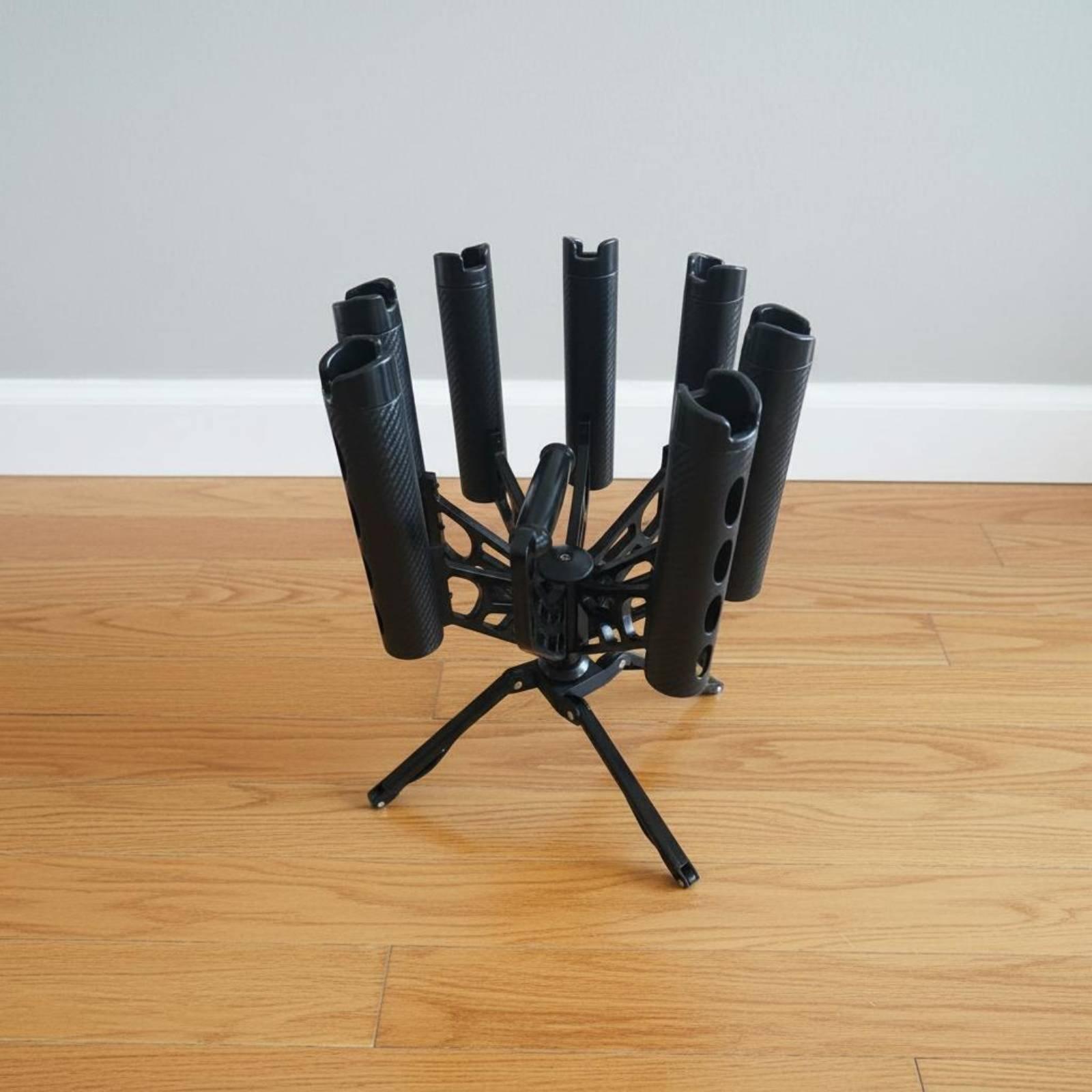 Rak Joran Pancing Putar 360 De - Fishing Rod Rack ulasan dan harga