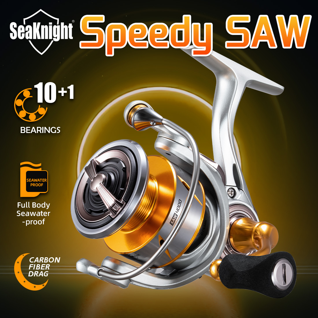 Reel Pancing Air Laut SeaKnigh - Kastking Reel Zephyr ulasan dan harga