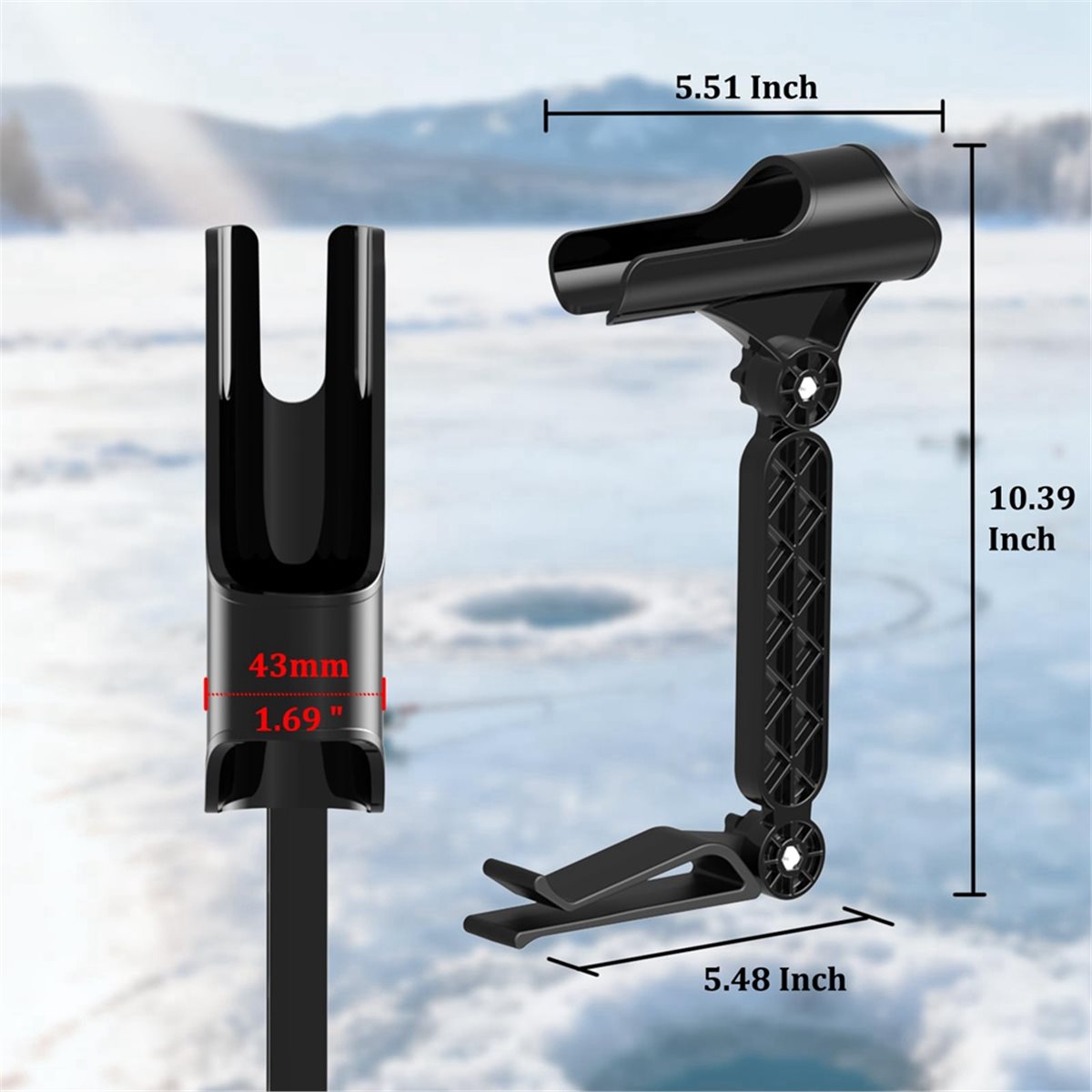 POPULAR-2pcs Penyangga Joran I - Fishing Rod Holder ulasan dan harga