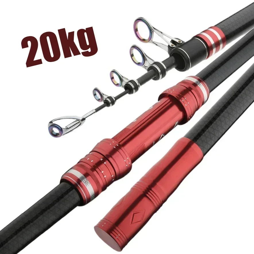 Tongkat pancing Telescopic IS, - Fishing Rod Surf ulasan dan harga