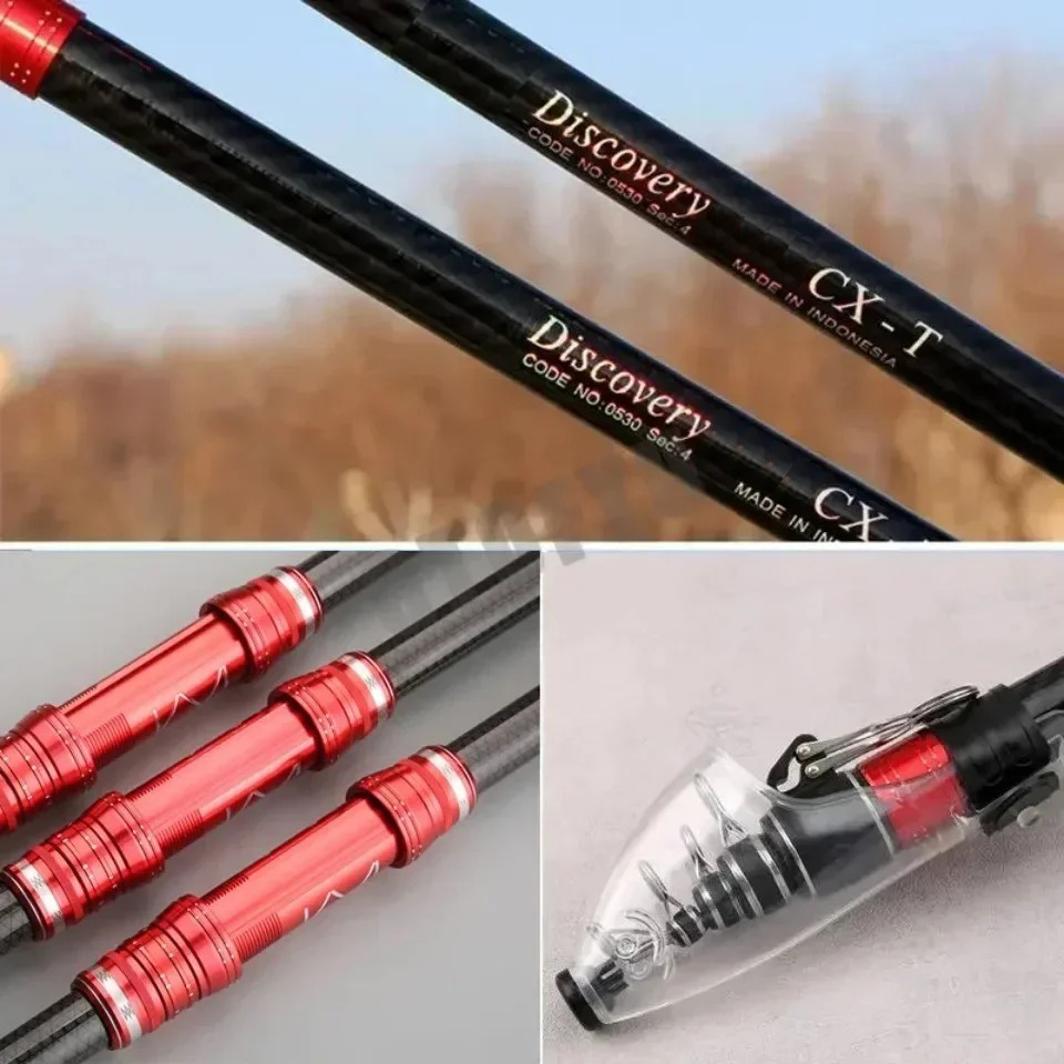 Tongkat pancing Telescopic IS, - Fishing Rod Surf ulasan dan harga